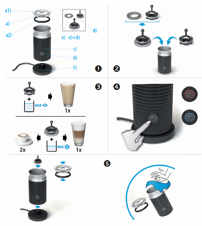 How to Use the Nespresso Milk Frother - Gourmesso Coffee